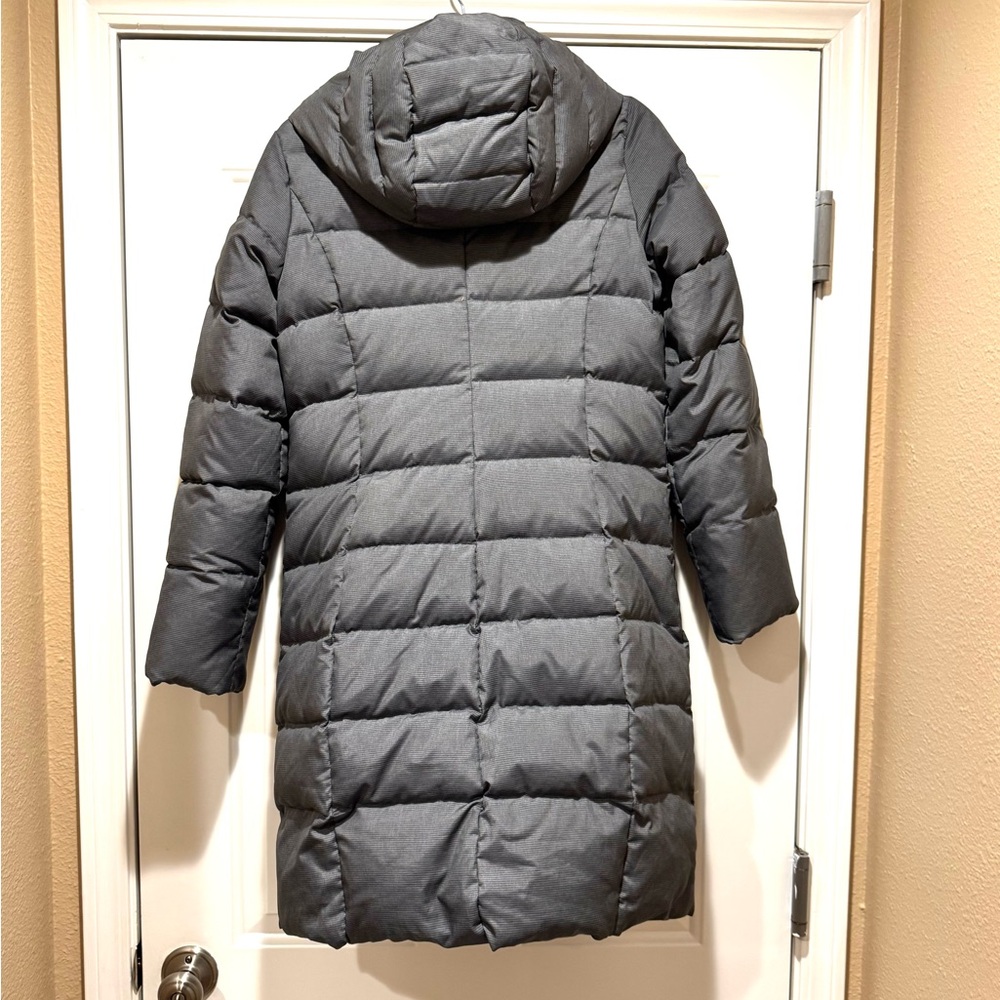 Lands' End Gray Puffer Coat - Picture 4 of 7